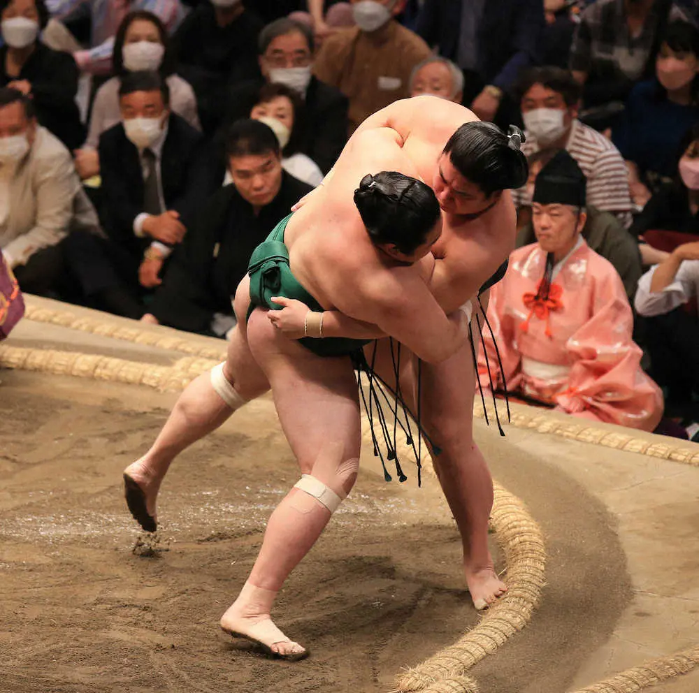 【画像・写真】今が旬！35歳・佐田の海　勝ち越しに「19年の積み重ね。今が一番調子いい」