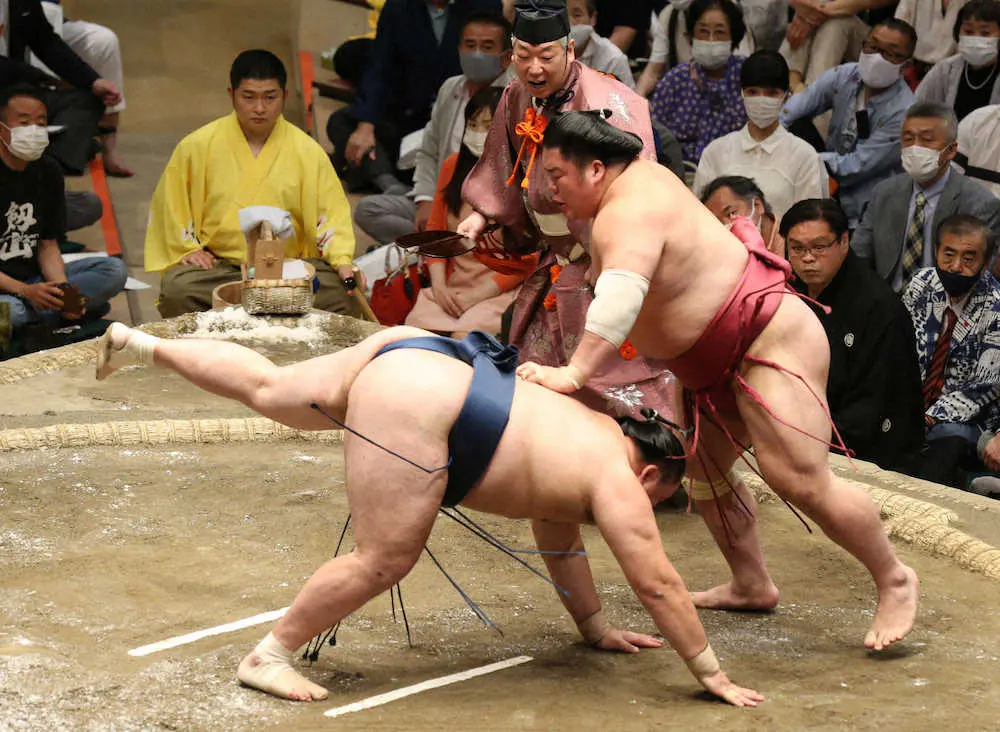 【画像・写真】大栄翔8勝　意外にも！？夏場所の勝ち越しは幕内で初「全然知らなかった、それはびっくり」