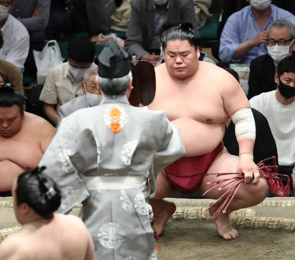 【画像・写真】大栄翔と隆の勝が殊勲賞　佐田の海が敢闘賞　夏場所三賞受賞者が決定