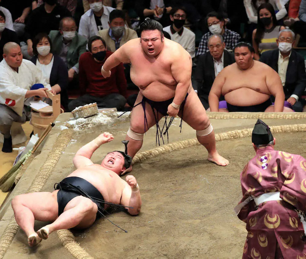 【画像・写真】貴景勝、大関対決制して千秋楽で勝ち越し決めた！全大関負け越しの不名誉記録は回避