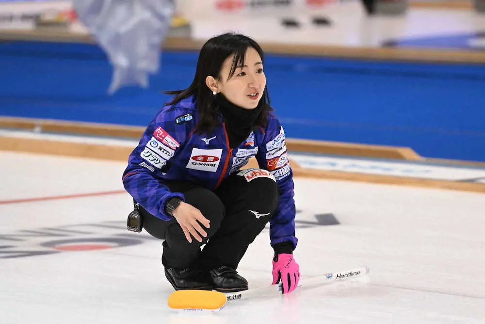 【画像・写真】【カーリング】五輪銀のロコ、凱旋の日本選手権白星発進!藤沢「初戦にしては、めちゃくちゃいい試合」