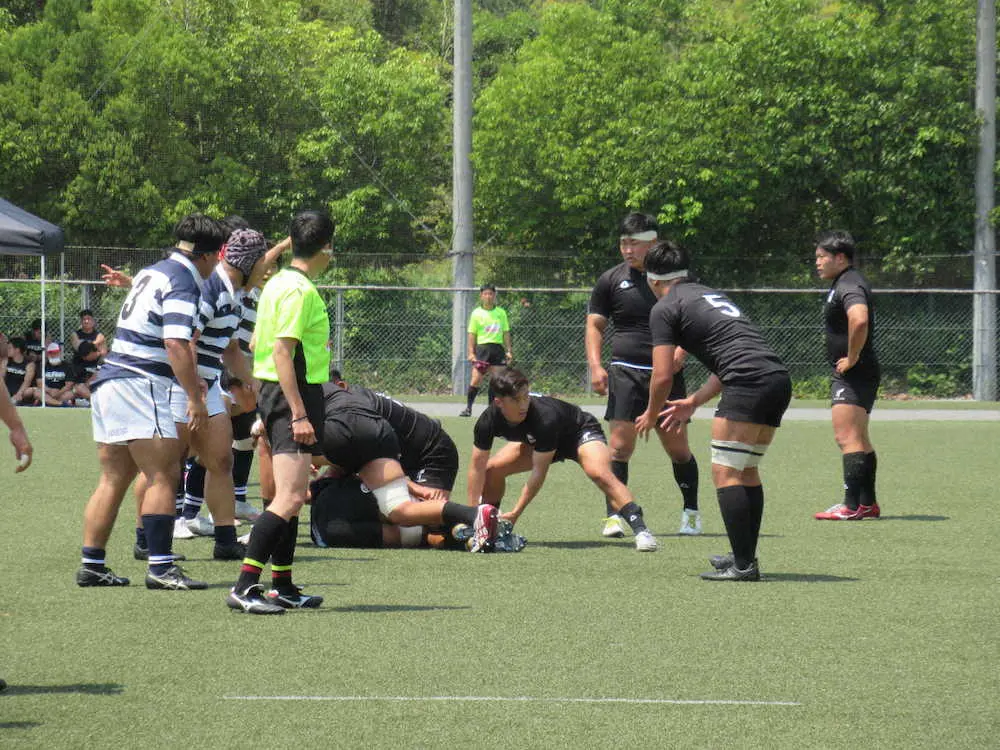 【画像・写真】【関西大学ラグビー】今季公式戦初戦の天理大　関大に圧倒白星　覇権奪回へ好発進