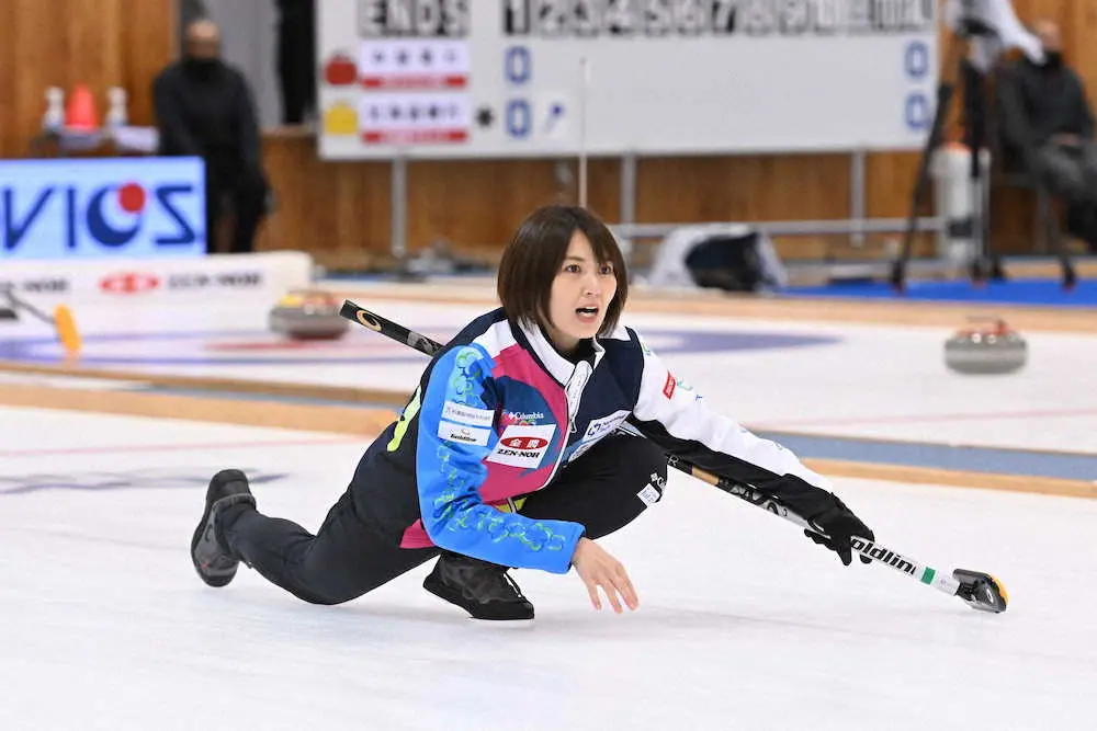 【画像・写真】【カーリング】フォルティウス、ロコの進撃止めた　スキップ吉村「勝つことができてうれしい」