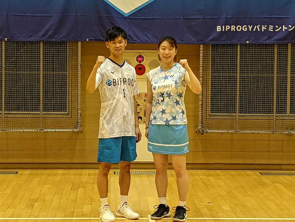 【画像・写真】バドミントン8月世界選手権　わたがしペア、有観客開催で応援呼び掛け