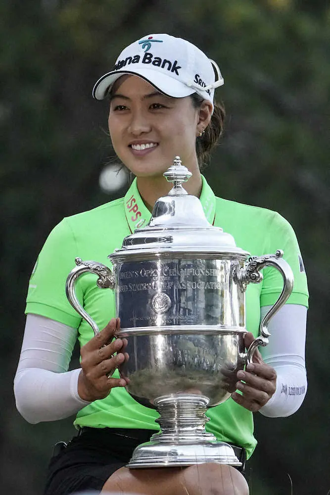 【画像・写真】リー「子供の頃から一番勝ちたかった大会」メジャー2勝目、豪州勢3人目の全米女子OP制覇