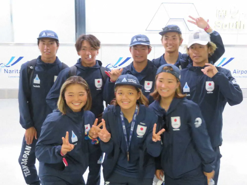 【画像・写真】サーフィン池田美来「楽しさ味わえた」世界ジュニア初出場で銅メダル