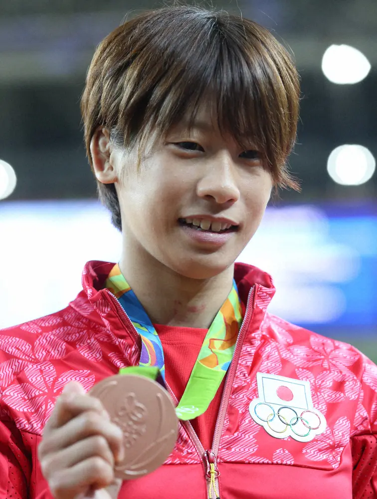 2016年リオ五輪で銅メダルを獲得した近藤亜美