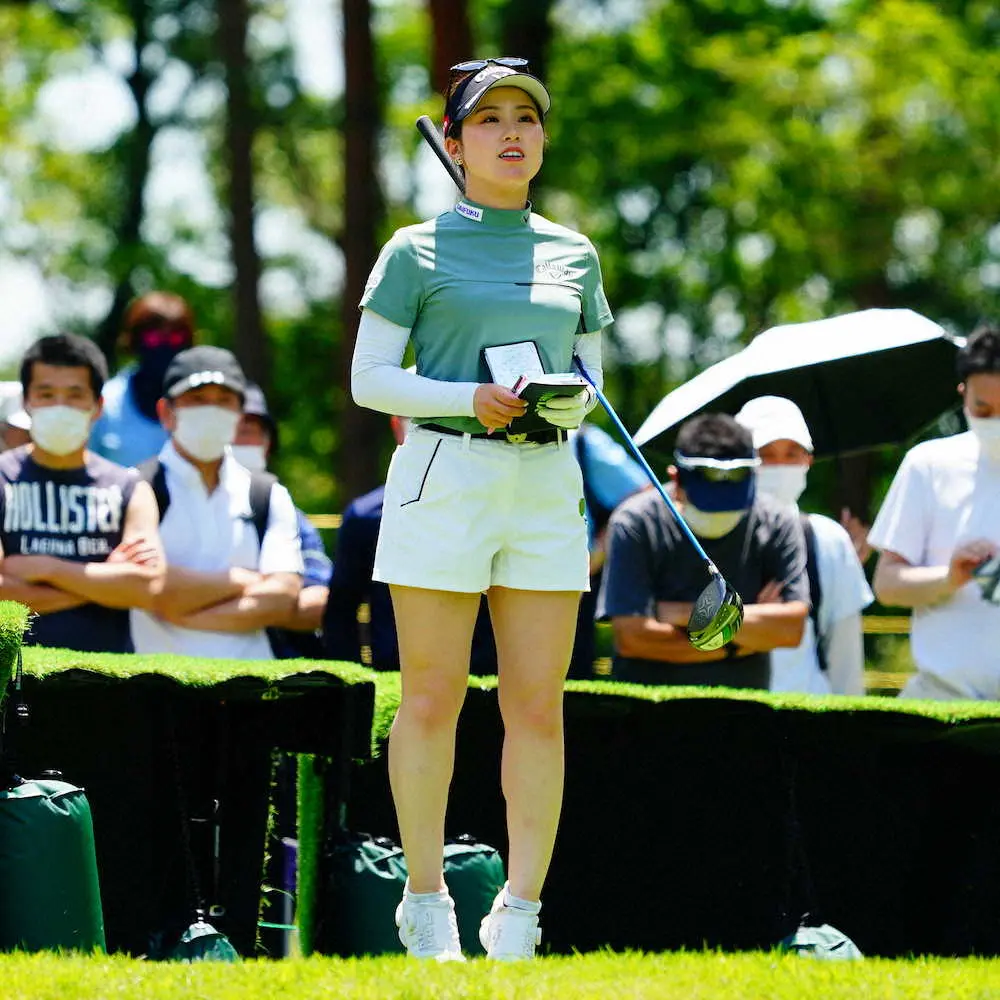 【画像・写真】西村優菜　エンジョイ首位発進　全米女子OP女王リーに学んだ　「ミス引きずらない」メンタルコントロール