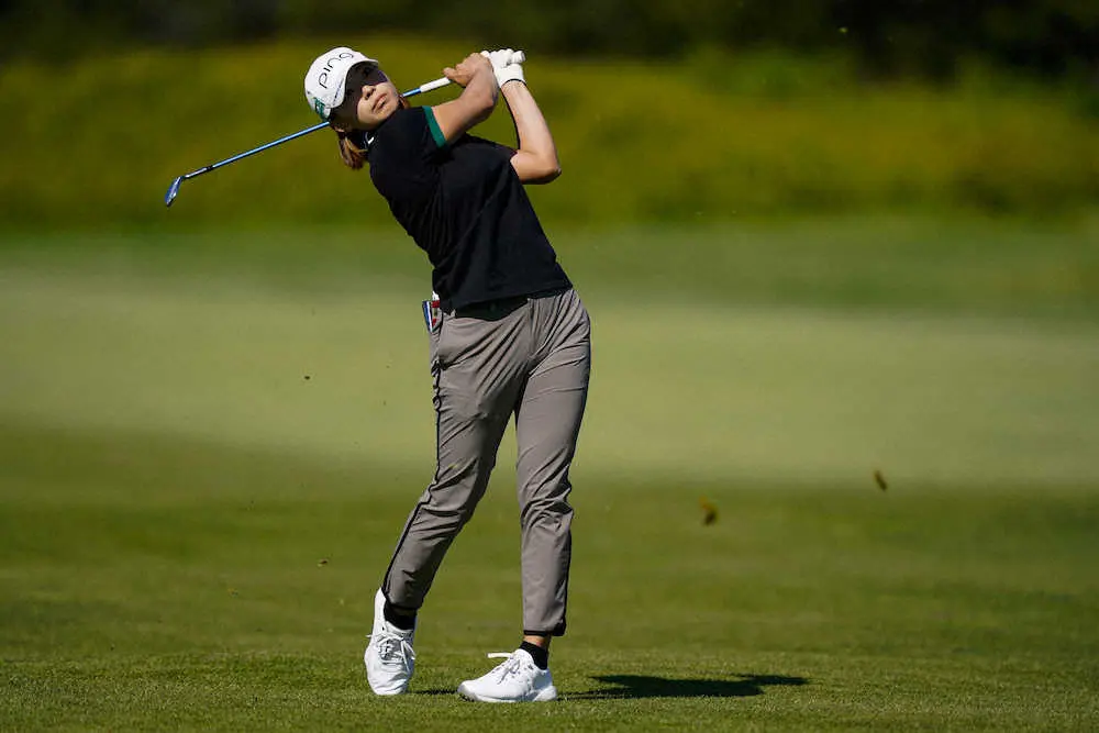 【画像・写真】4戦ぶり予選通過の渋野日向子「しっかりとアンダーで回れたのは良かった」　米女子ゴルフ第2日