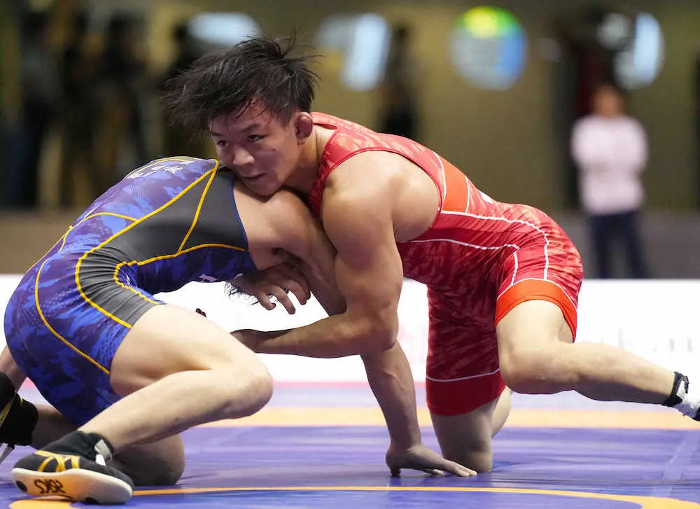 【画像・写真】レスリング・樋口、フィジカル成長で初V　リオ57キロ級で銀も階級上げた61キロ級