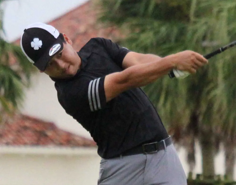 【画像・写真】宮里優&長嶺、地元・沖縄で首位タイ発進　九州オープンゴルフ