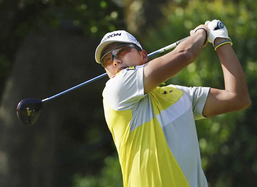 【画像・写真】出水田、海外メジャーの洗礼　「ピンの位置がシビア」我慢の79位