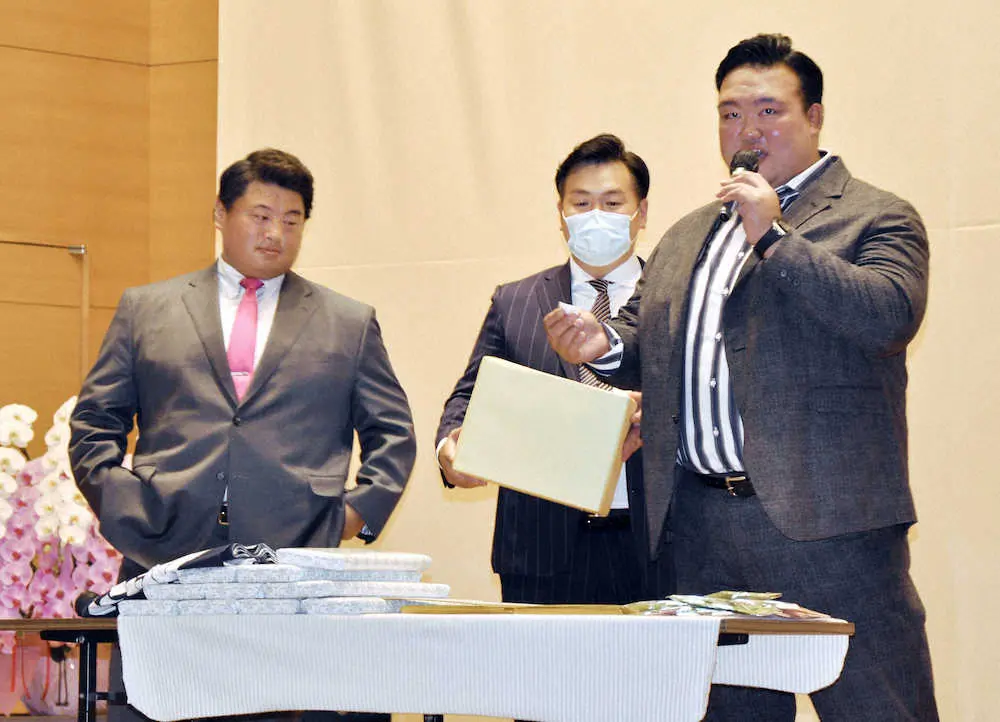 【画像・写真】二所ノ関親方　地元でトークショー「茨城の方々に後押しされて横綱になれた」