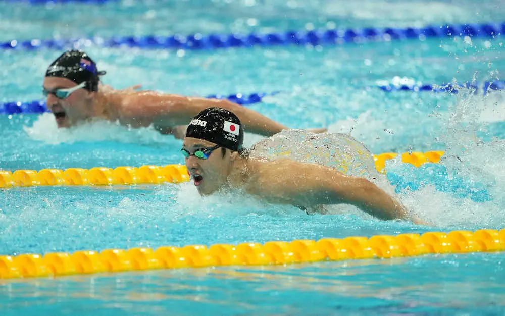 【画像・写真】瀬戸大也「今回は合格点」　男子400個人Ｍ全体4位で決勝進出