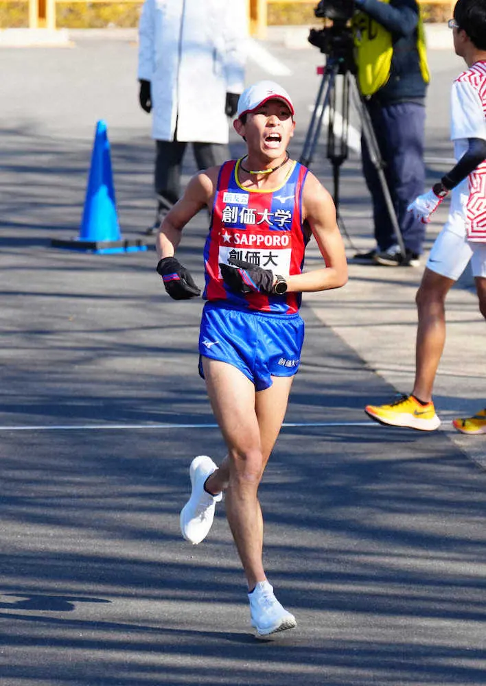 【画像・写真】創価大“5年生エース”嶋津「自分としては100点」初の全日本大学駅伝切符に貢献