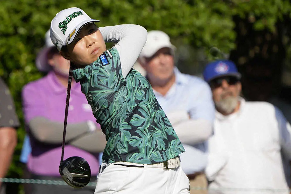 【画像・写真】奈紗　49位終戦に「グリーン上が伸ばせなかった原因」、全米女子プロ前哨戦はパットに課題