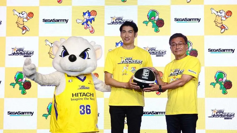 【画像・写真】Bリーグ・SR渋谷　来季からセガサミーHD傘下に