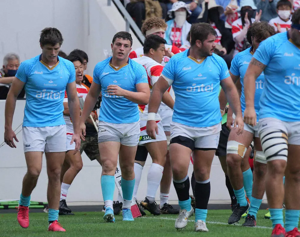 【画像・写真】ラグビー日本代表　19―0で後半へ　ウルグアイとテストマッチ第2戦