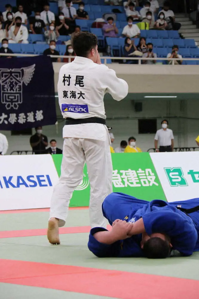 【画像・写真】東海大が劇的6連覇　代表戦で村尾主将が全日本王者・斉藤に一本勝ち　柔道全日本学生優勝大会