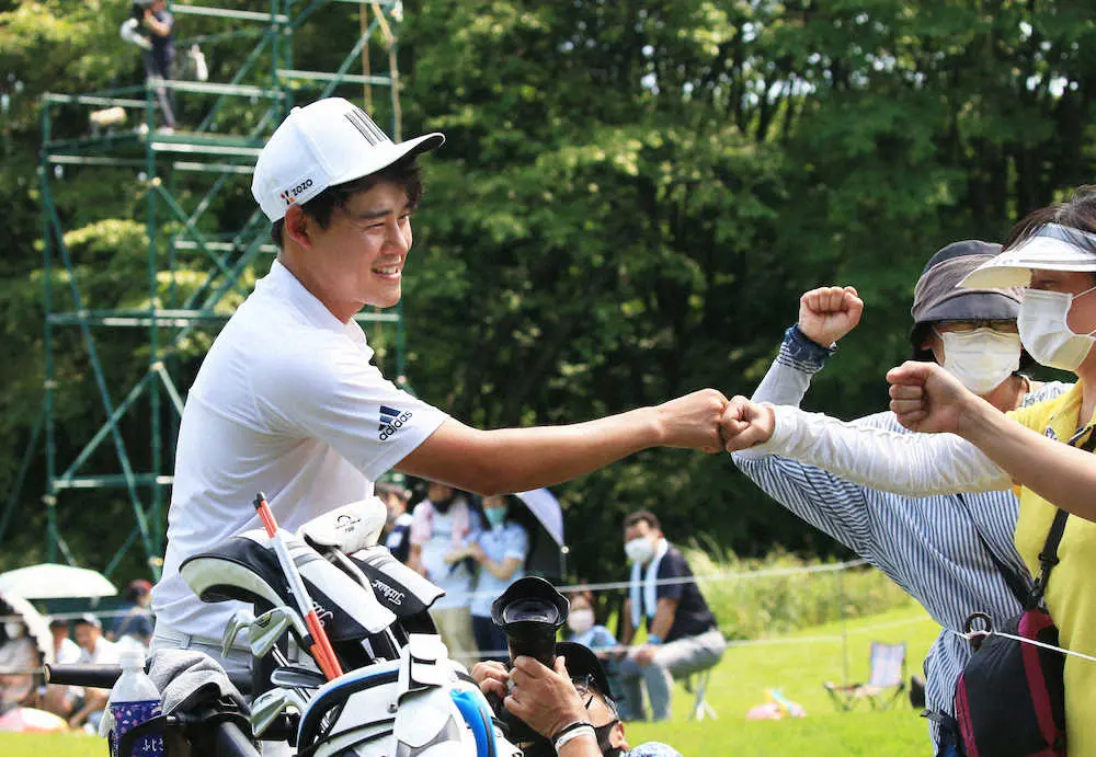 【画像・写真】大西　初Vへ4位浮上、いきなり4連続バーディー　猛暑何の！セルフも「苦にならない」