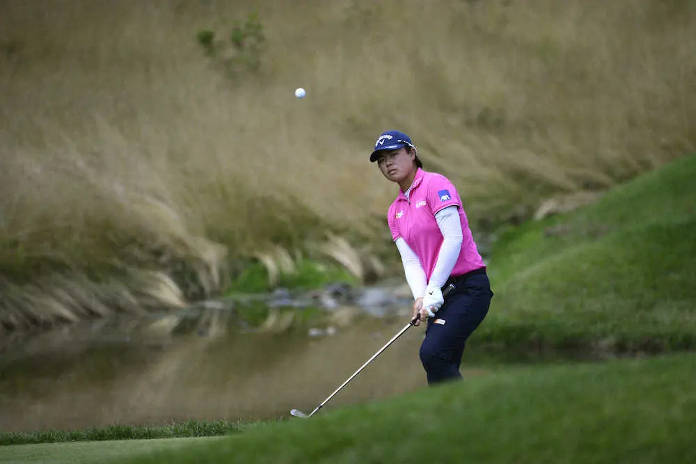 【画像・写真】笹生優花は73で12位、満足感はなく「ティーショットが安定しなかった」　全米女子プロ第3日