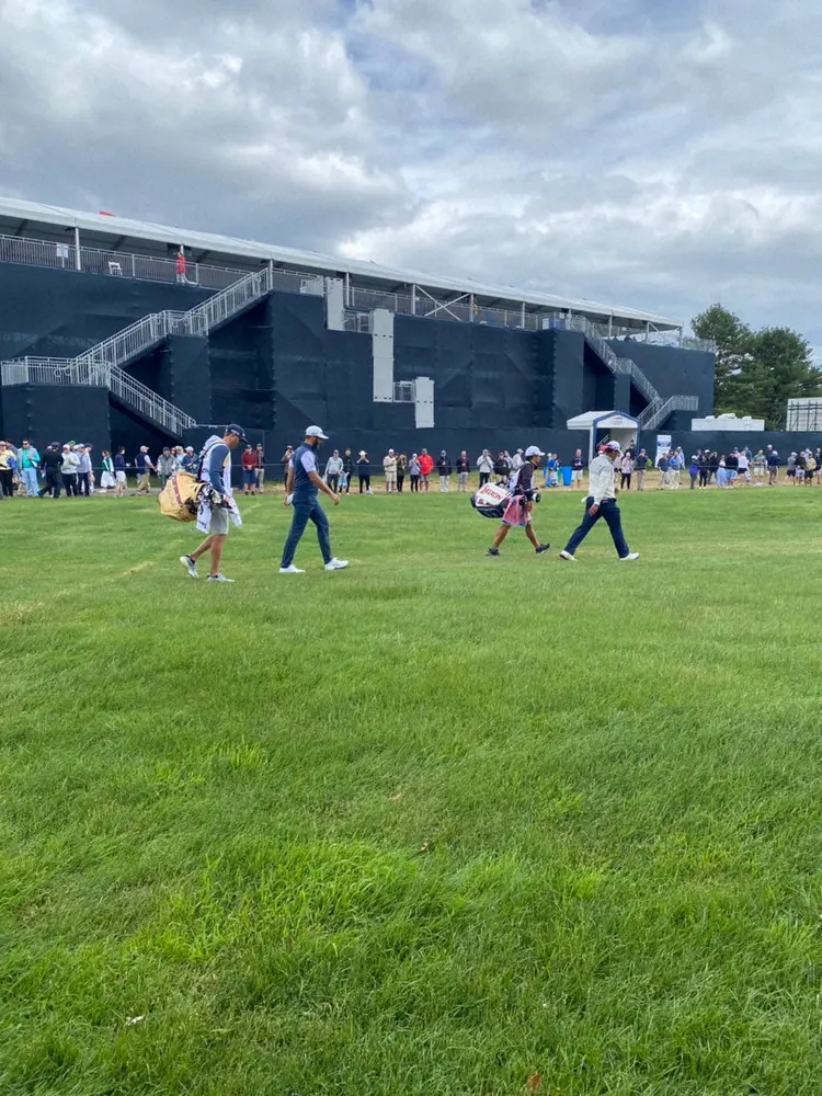 【画像・写真】松坂大輔氏　全米OPゴルフで感じた現場発の大切さ　初日と最終日に現地観戦し大興奮