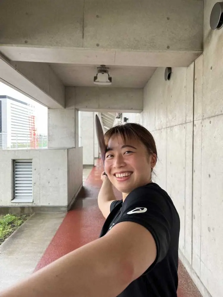 【画像・写真】女子やり投げの上田百寧　世陸へ、パリへ、一投に懸ける！