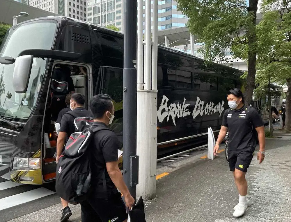 【画像・写真】ラグビー日本代表、帰京　9日国立でVS仏へ