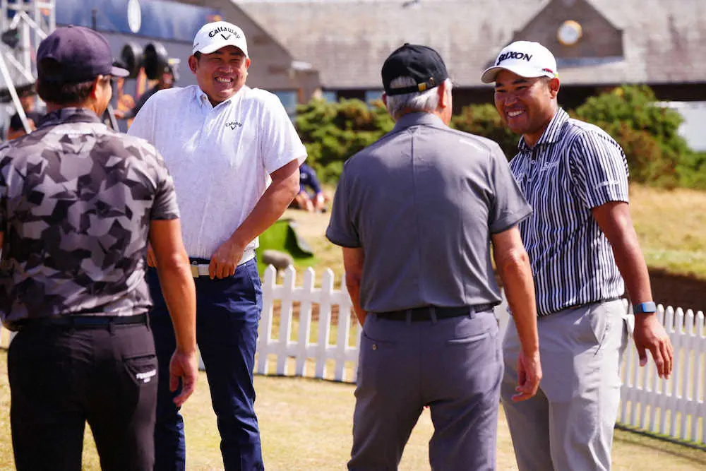 【画像・写真】松坂氏　親交ある松山にエール「最終日の最終組で18番のスウィルカン橋歩いて」
