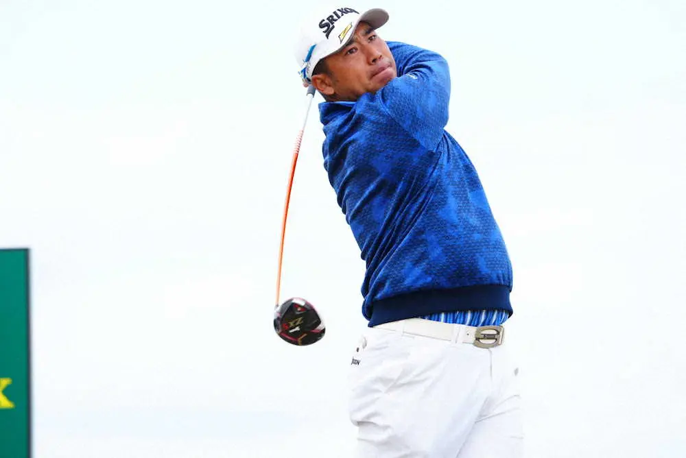 【画像・写真】松山英樹はバーディー締めで1アンダー71発進「もう少し何か…」全英オープン第1日