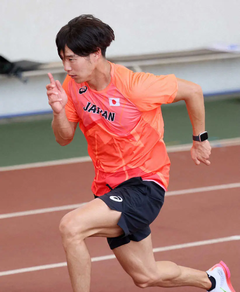 【画像・写真】【世界陸上】初出場の坂井　10秒12で男子100メートル準決勝進出「9秒台で決勝に進めれば」