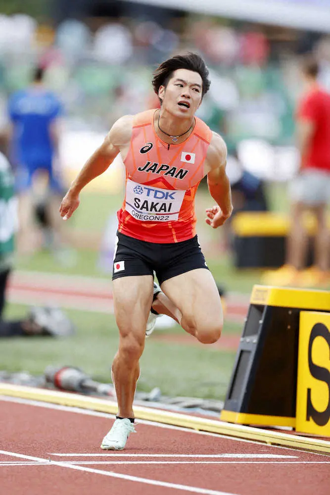【画像・写真】【世界陸上】坂井「これが世界…」男子100メートルで決勝進出と9秒台ならず