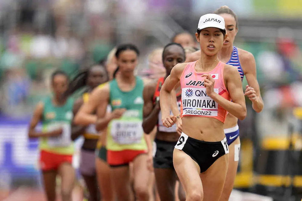 【画像・写真】【世界陸上】広中　日本歴代2位の30分39秒71　女子1万メートルで12位