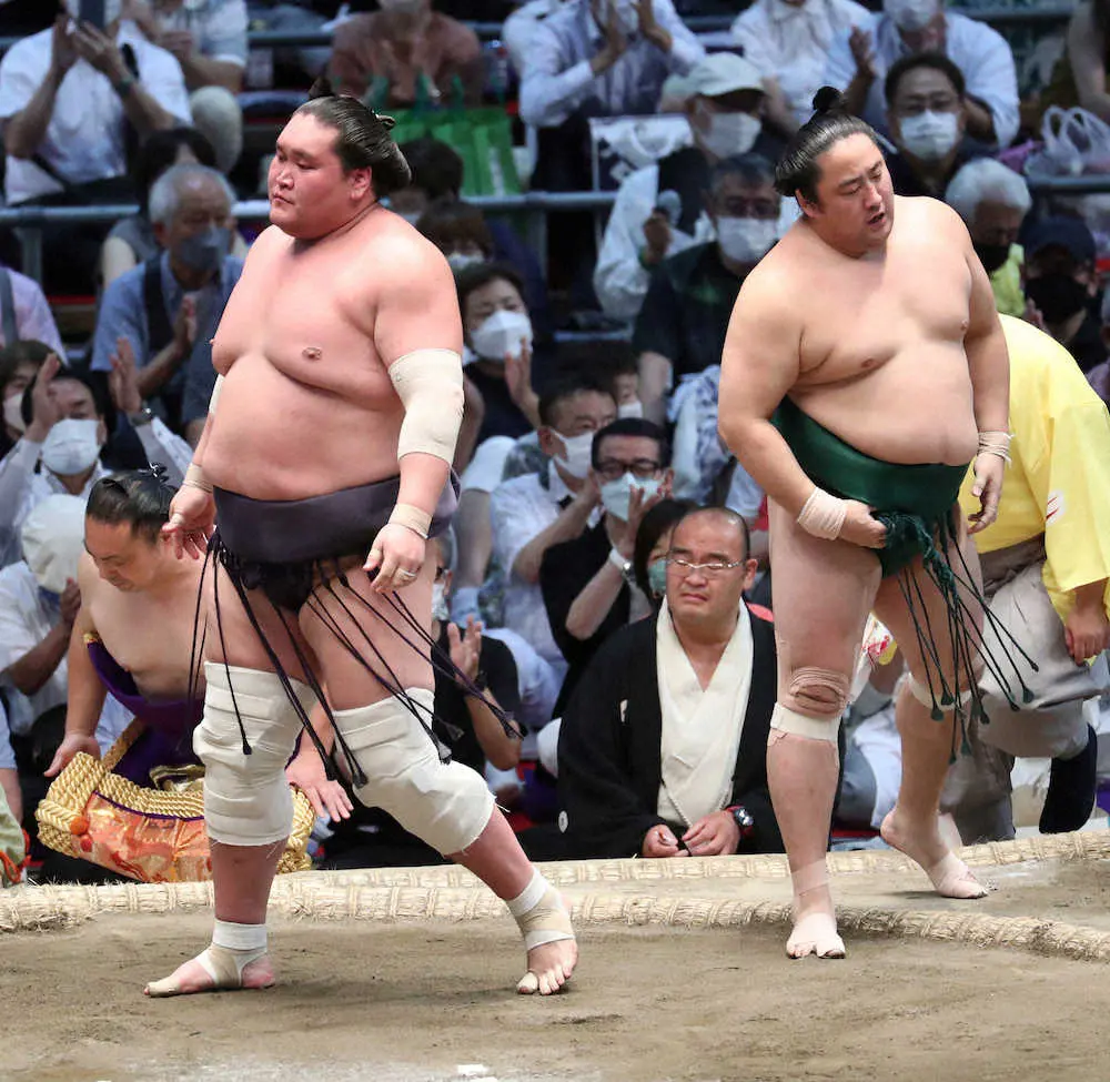 【画像・写真】照ノ富士　5連勝で勝ち越し！逸ノ城、翔猿、錦木も並んで首位タイ　貴景勝は3敗キープ