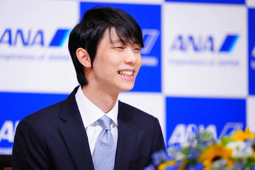 【画像・写真】プロ転向の羽生結弦、競技会に別れも「緊張感を味わってもらえるようなことをしたい」