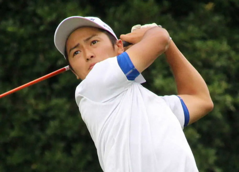 【画像・写真】伊沢利光の長男・丈一郎、首位と2打差の5位好発進「いい位置」