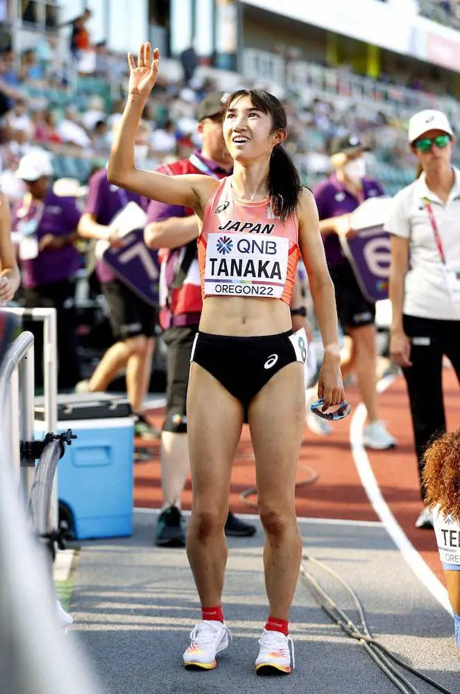 【画像・写真】【世界陸上】女子5000メートル・田中希実　粘って9着タイムで決勝進出