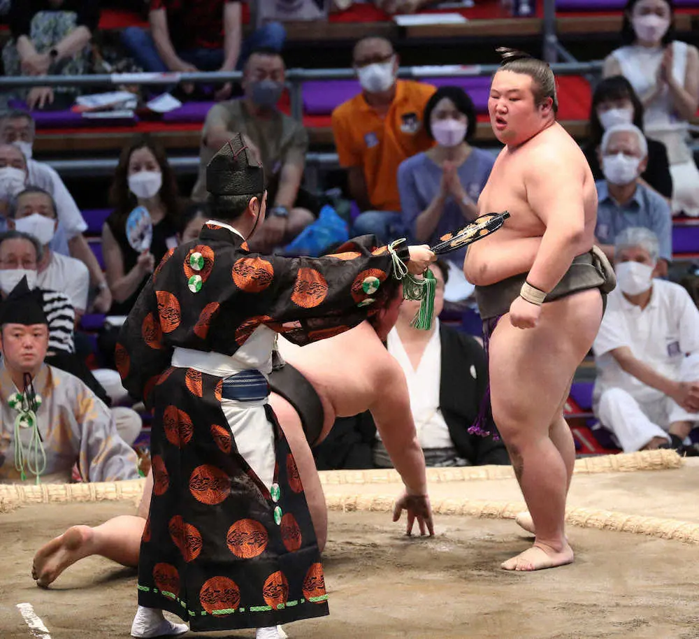 【画像・写真】18歳・吉井が幕下優勝　金峰山破った！！「まわし取ればチャンスある」立ち合いの作戦成功