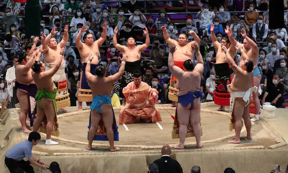 【画像・写真】7番「不戦」幕内わずか11番　遠藤、大栄翔ら関取8人コロナ休場…通常21番の半分