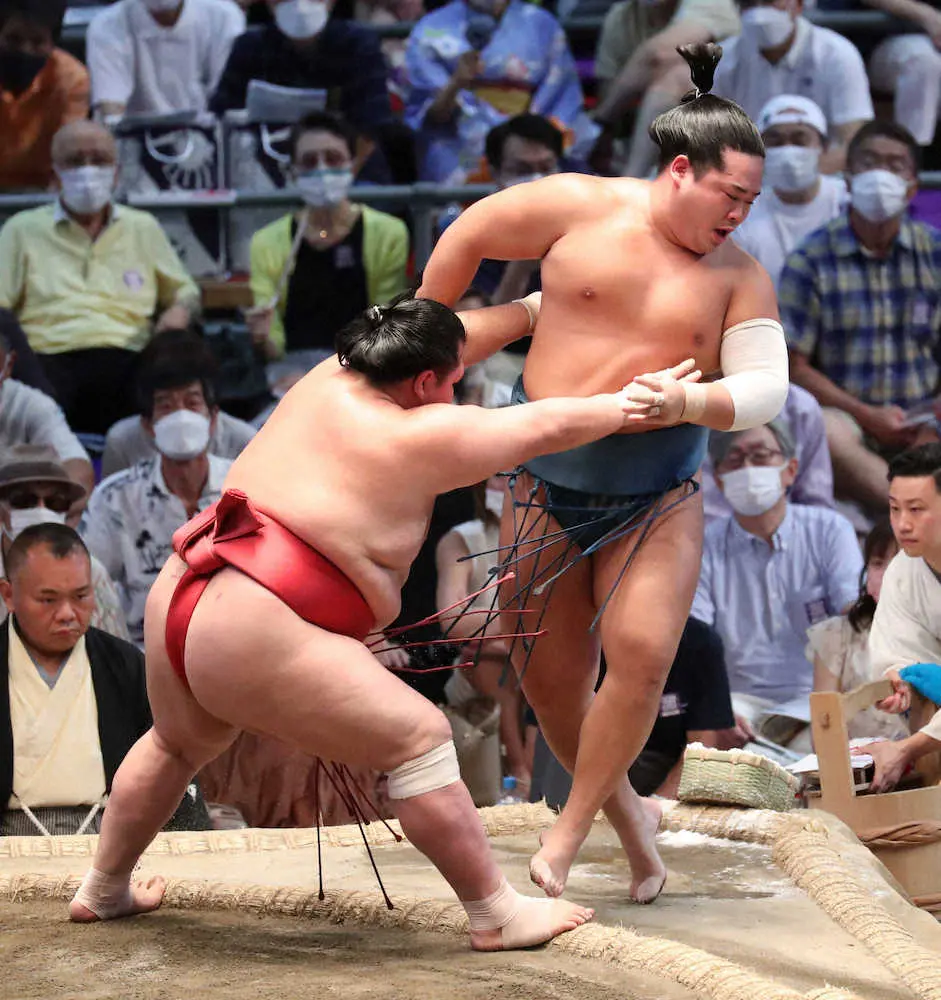 【画像・写真】阿武咲「純粋にうれしかった」三本木農業高の同級生・錦富士と10年ぶり対戦で勝利　青森の指導者へ恩返し