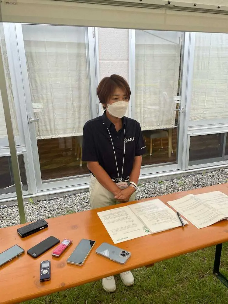 【画像・写真】日本女子プロゴルフ協会が大西葵と帯同キャディーに注意処分　寺沢副会長「両者に反省の態度見られた」