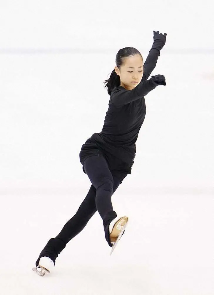 【画像・写真】13歳・島田麻央、4回転トーループ&3回転半「両方入れる」フリーで挑戦