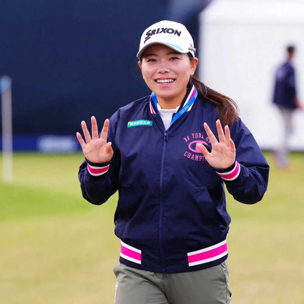 【画像・写真】勝みなみ　旋風巻き起こす、先週記録的Vの勢いそのまま全英女子OPに乗り込む