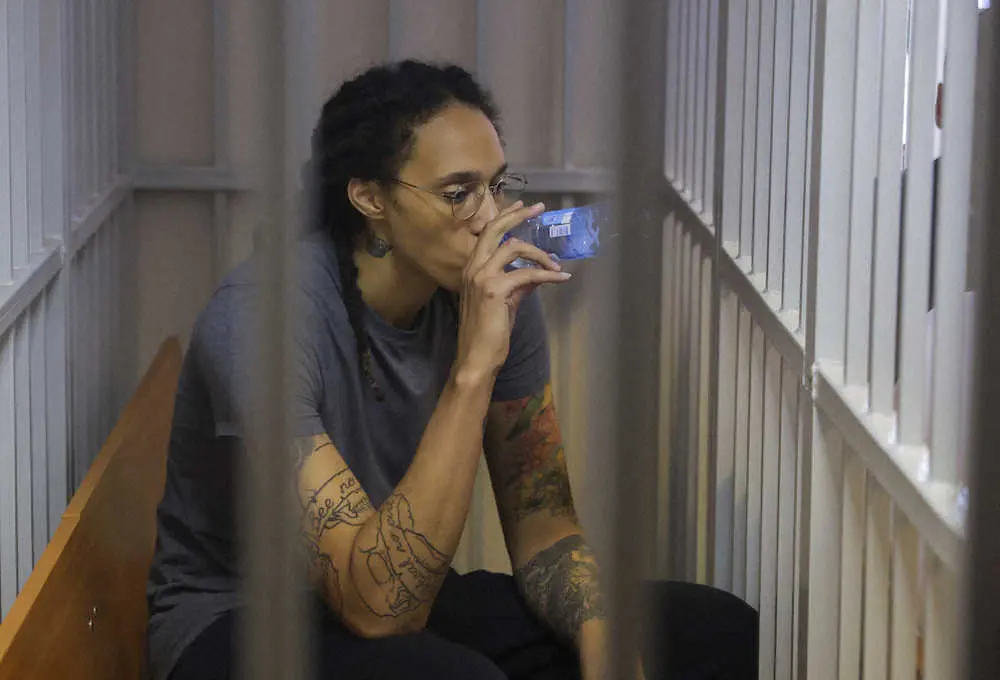 【画像・写真】WNBAマーキュリーのグライナー選手に禁錮9年　2月からロシアで拘束中　大麻関連としては異例の長期刑
