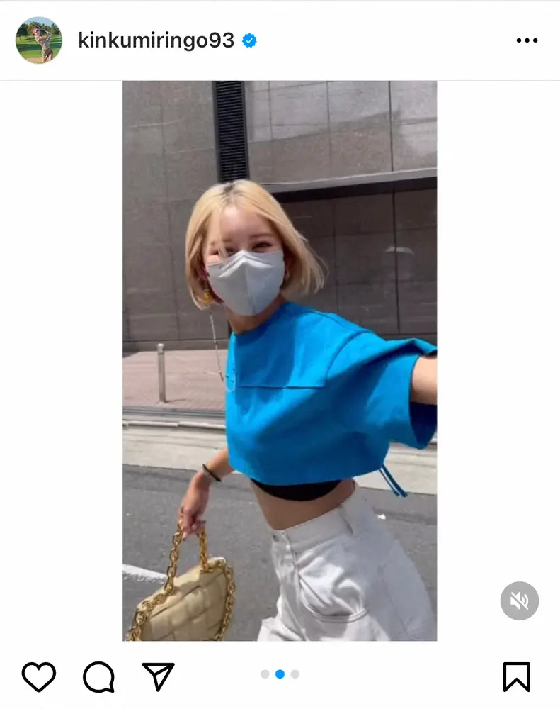 【画像・写真】キンクミ　“美背中”あらわな私服ショット公開に反響「いつ見てもかわいい」「美しい」の声