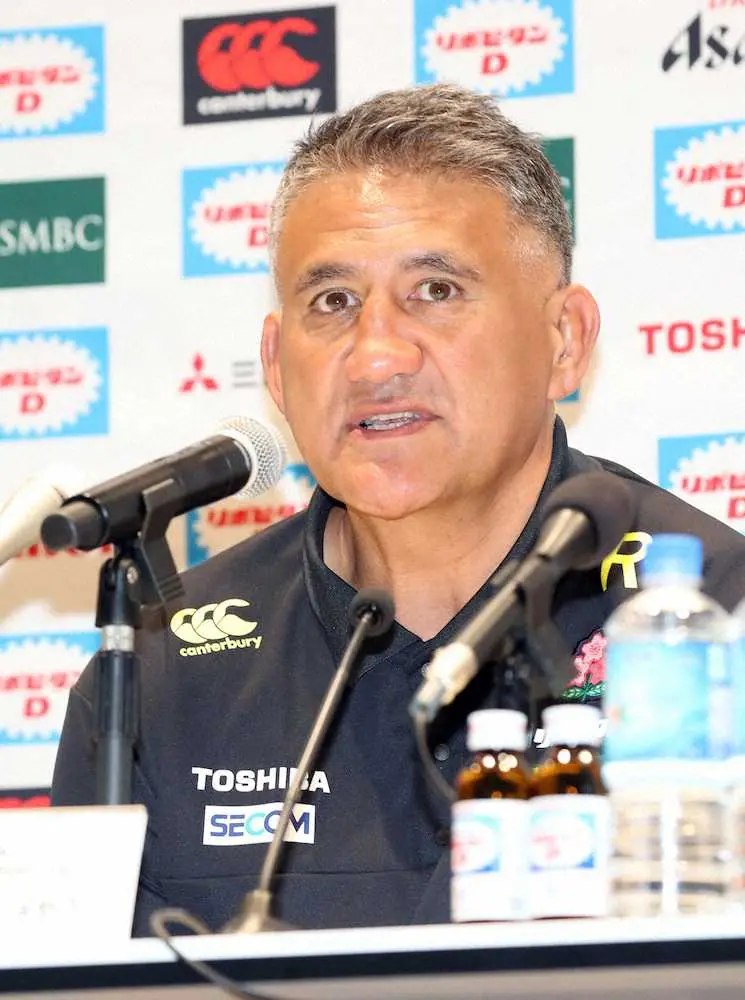 【画像・写真】ラグビー日本代表、10・29にNZと対戦決定　4年ぶり7度目 ジョセフHC「勝利を奪いたい」