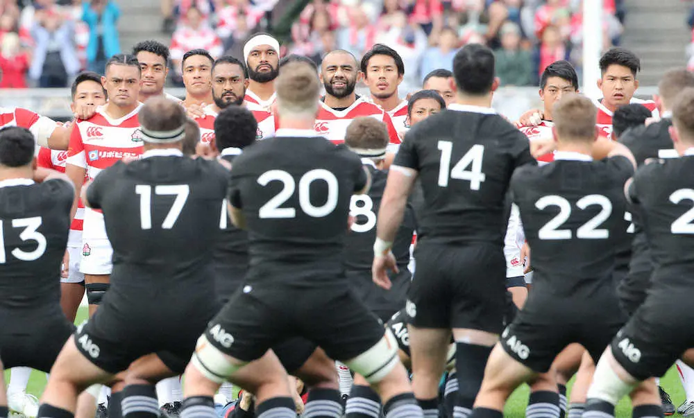 【画像・写真】ラグビー日本代表、NZと10・29テストマッチ　ジョセフHC「このような試合こそ強化に必要」
