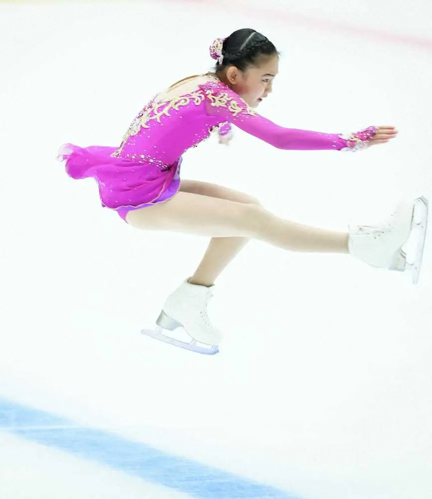 【画像・写真】【フィギュア】和田薫子がジュニア女子2位「点数も出なかったので悔しい」