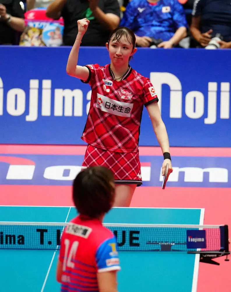【画像・写真】早田ひな、Tリーグ個人戦初代女王に　24年パリ五輪へ、選考ポイント対象大会で連続V