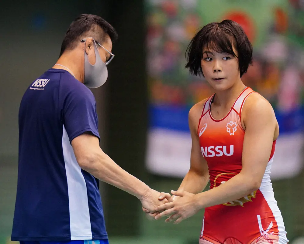 【画像・写真】レスリング　藤波朱理　連勝を101まで伸ばす　全日本学生選手権